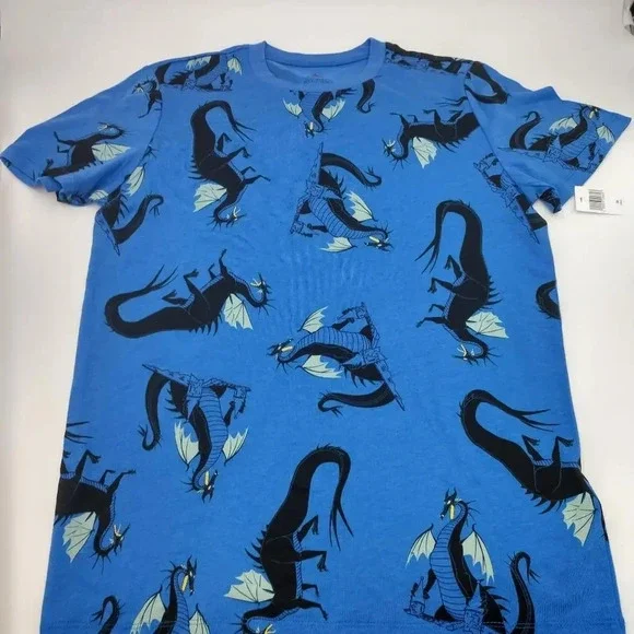 Maleficent Dragon All Over Shirt Multiple Sizes - Picture 1 of 7